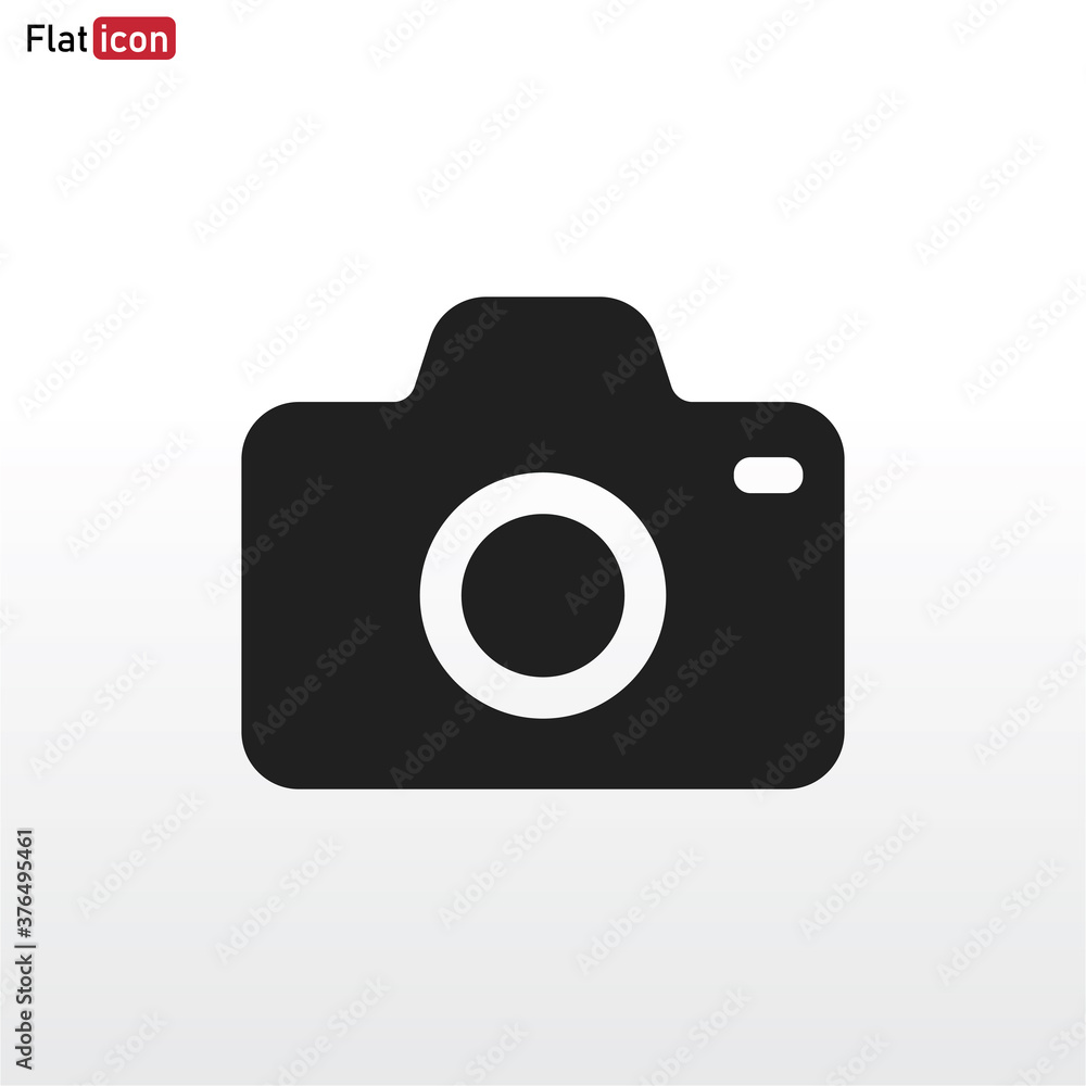 Photo camera icon  vector . Camera sign . Photo