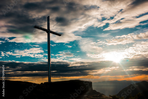 Sunrise view from Naiguatá Peak, part of the Avila National Park, Venezuela