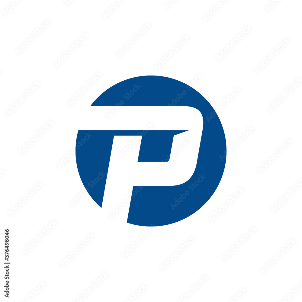 Initial P Letter Logo Vector Design Initial P Letter Logo Vector Design