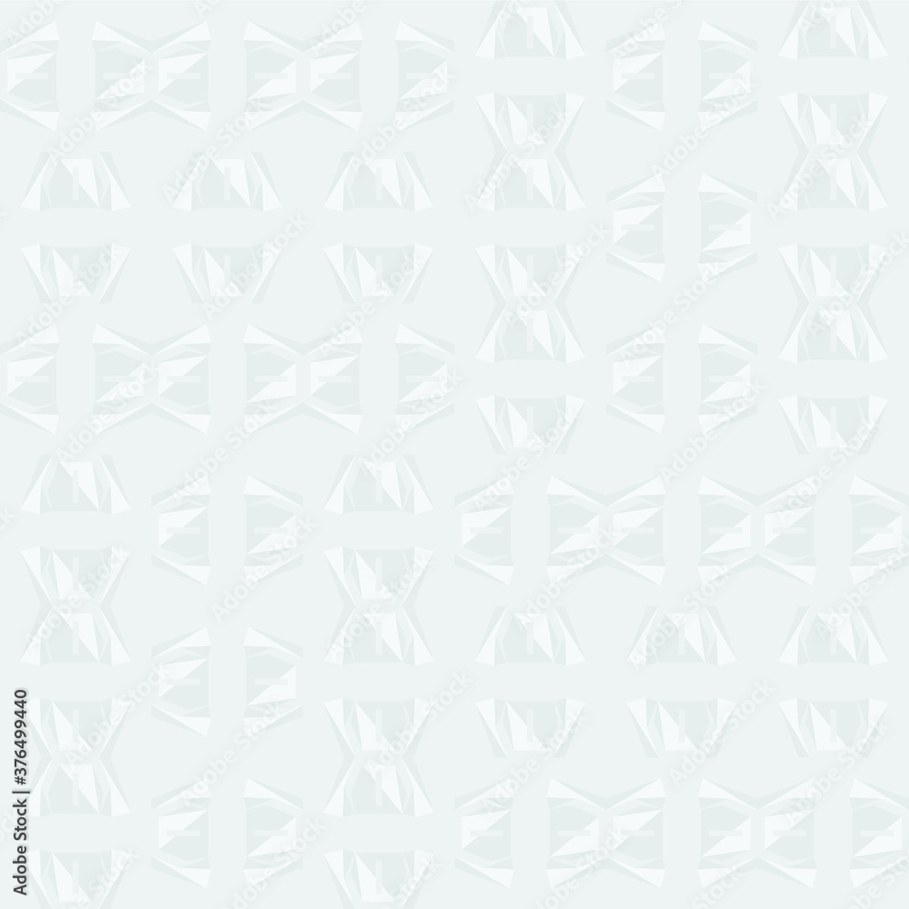 Seamless abstract pattern in white and gray colors