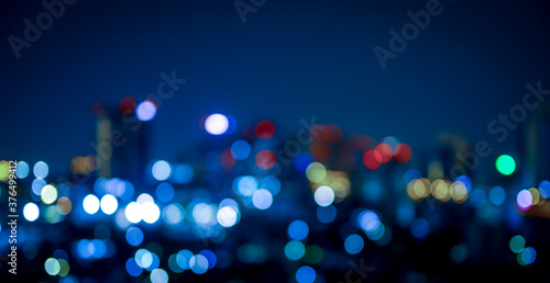 abstract blue lights background © arwiyada