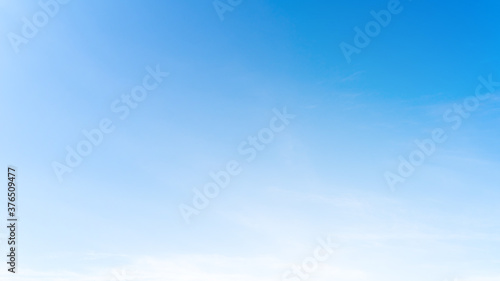 Background sky gradient blue , Bright and enjoy your eye with the sky refreshing in Phuket Thailand.