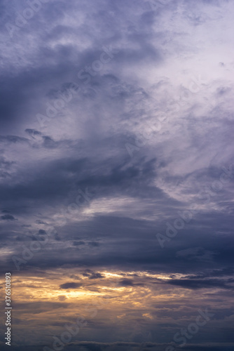 Abstract and pattern, of cloud storm and sky background