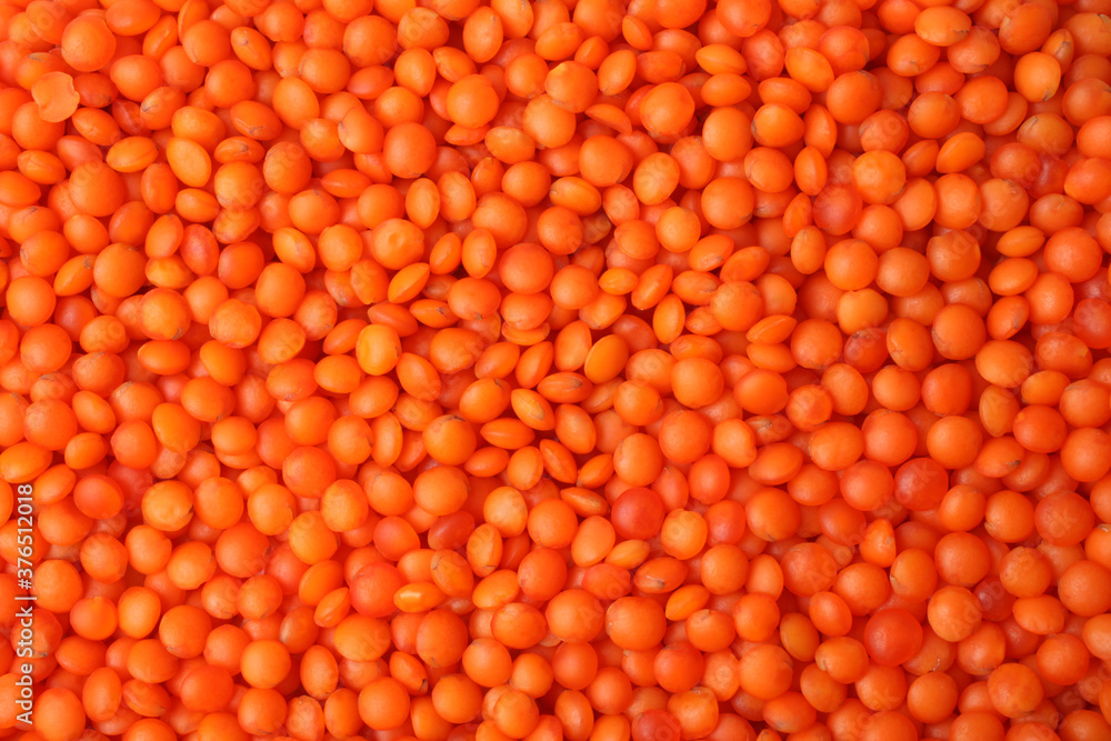 Red lentil, for backgrounds or textures Red lentil, for backgrounds or textures