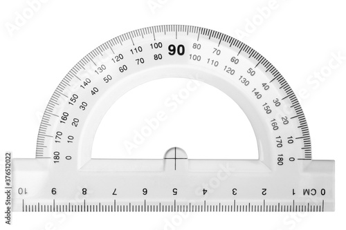 Protractor with ruler