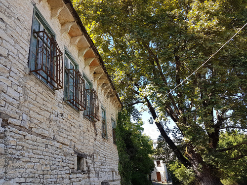 village Dilofo old traditional in Ioannina perfecture greece photo