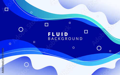 Dynamic Style Background. Fluid abstract gradient background design.  Creative illustration for banner, flyer, poster, web, landing page, cover, social media, promotion, advertising. Eps 10
