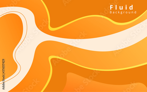 Dynamic Style Background. Fluid abstract gradient background design. Creative illustration for banner, flyer, poster, web, landing page, cover, social media, promotion, advertising. Eps 10