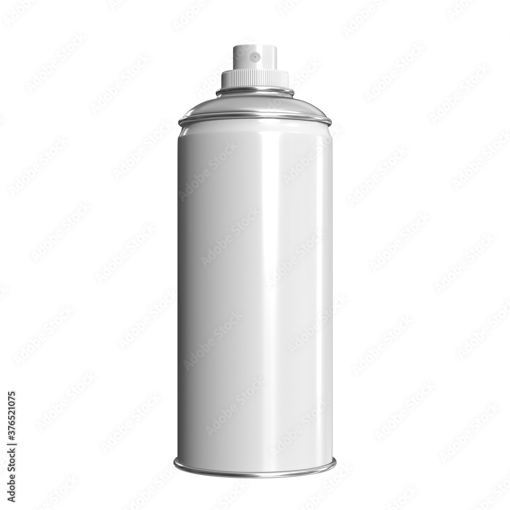 Aerosol spray mockup. Graffiti can template isolated on white Aerosol spray mockup. Graffiti can template isolated on white