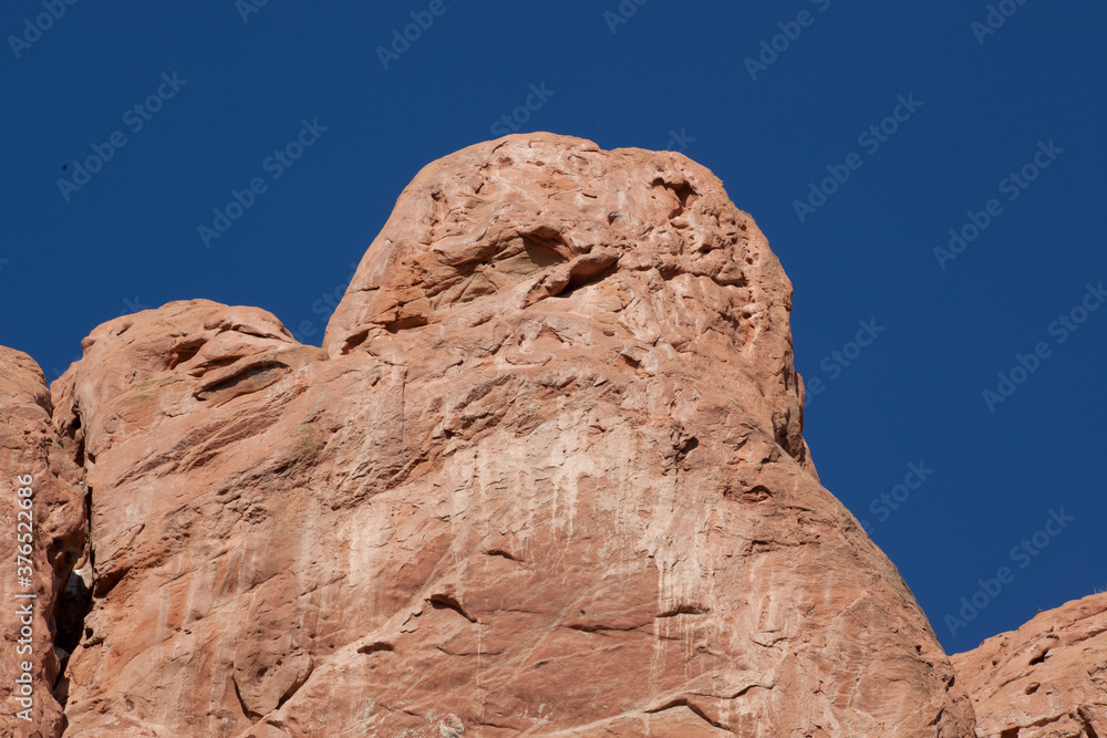 Rock formations at the Garden of the Gods in Colorado Rock formations at the Garden of the Gods in Colorado