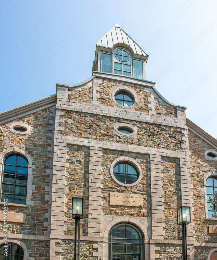 Fototapeta premium St. Patrick Church Quebec City Québec Canada