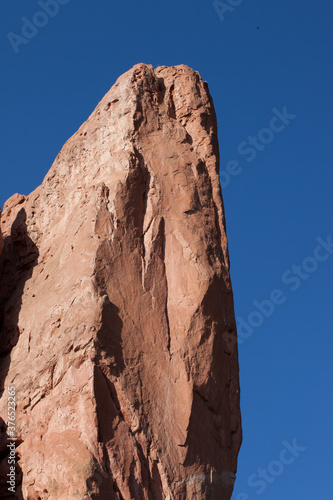 Rock formations at the Garden of the Gods in Colorado