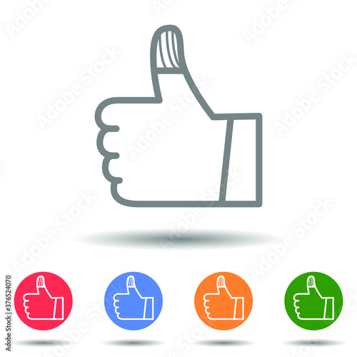 Injured wounded bandage finger icon vector logo isolated on background