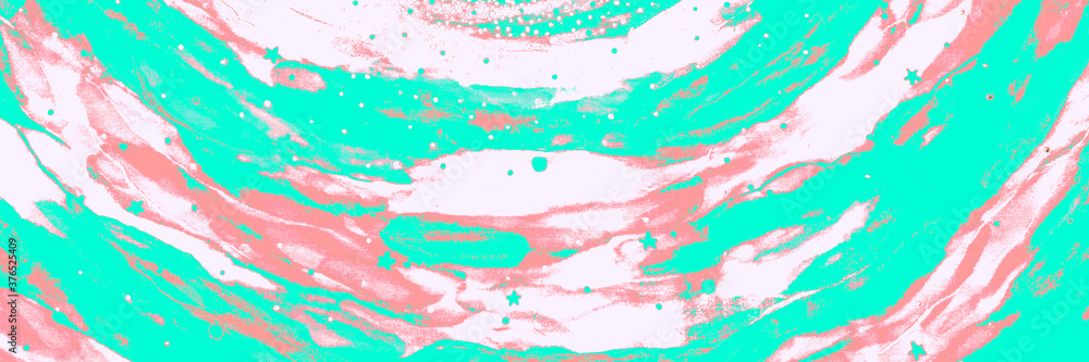 Pink Popular Graffiti. Pastel Cotton Design. Ocean Luxury Element. Green Fluid Decor. Sea Painting Print. Bright Silk Artwork. Soft Artwork. Abstract Background.