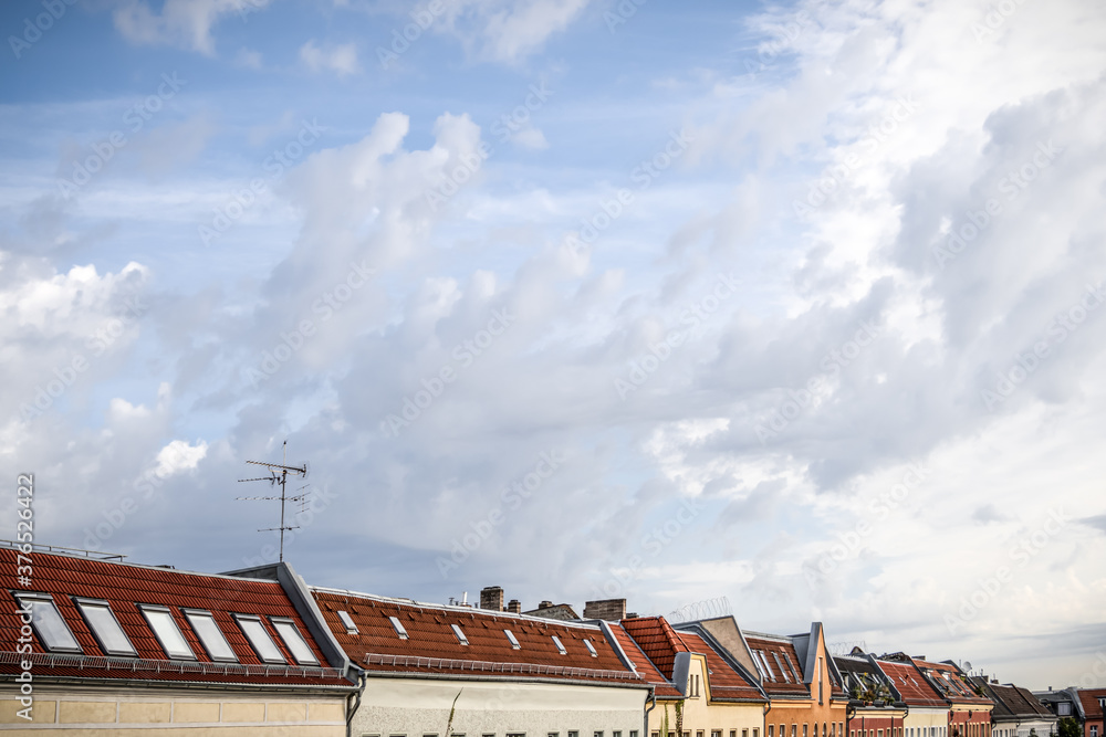 Dächer in einer Großstadt Dächer in einer Großstadt
