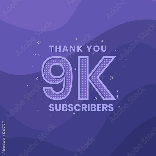 Thank you 9000 subscribers 9k subscribers celebration.