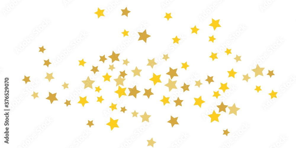 Star confetti. Star confetti.