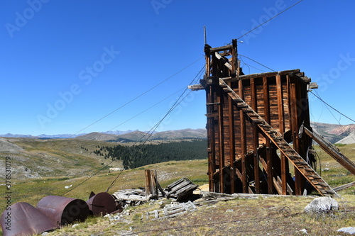 Mining frame photo