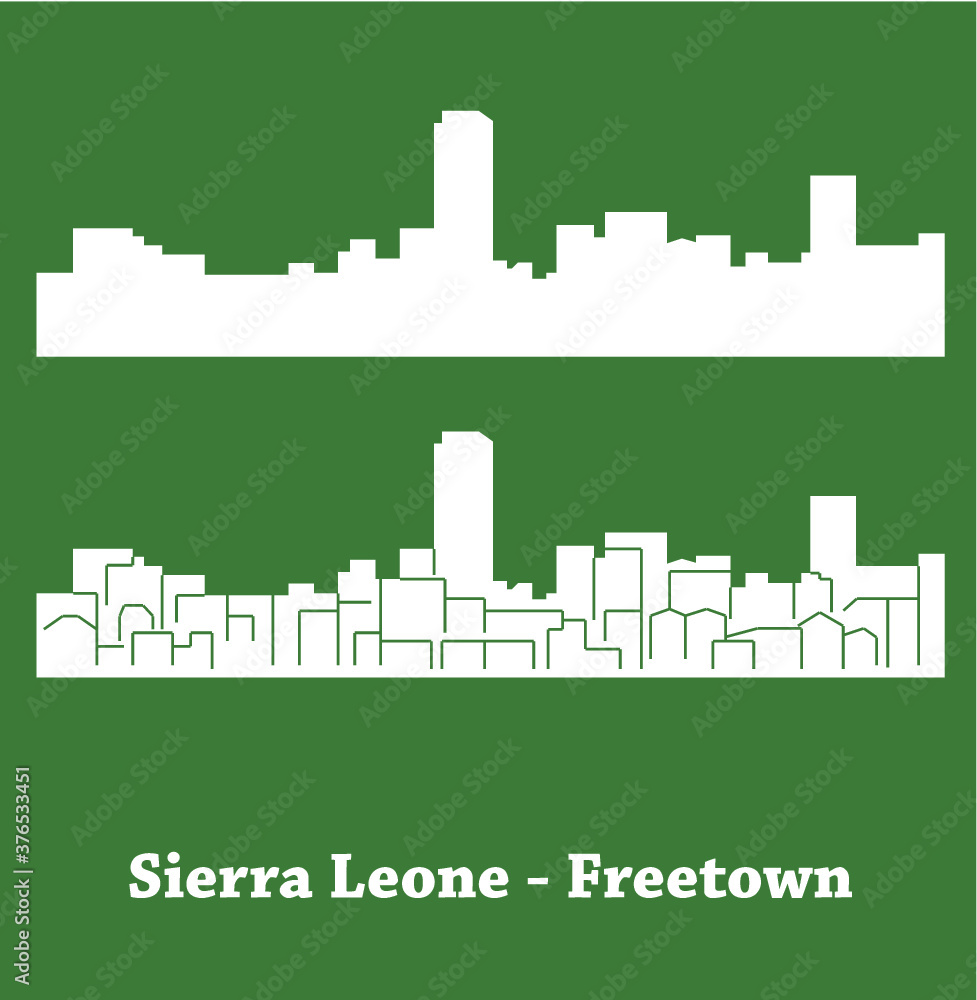Fototapeta premium Freetown, Sierra Leone