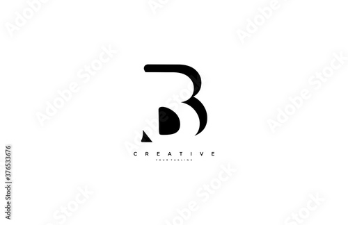 BB Logo simple initial design template