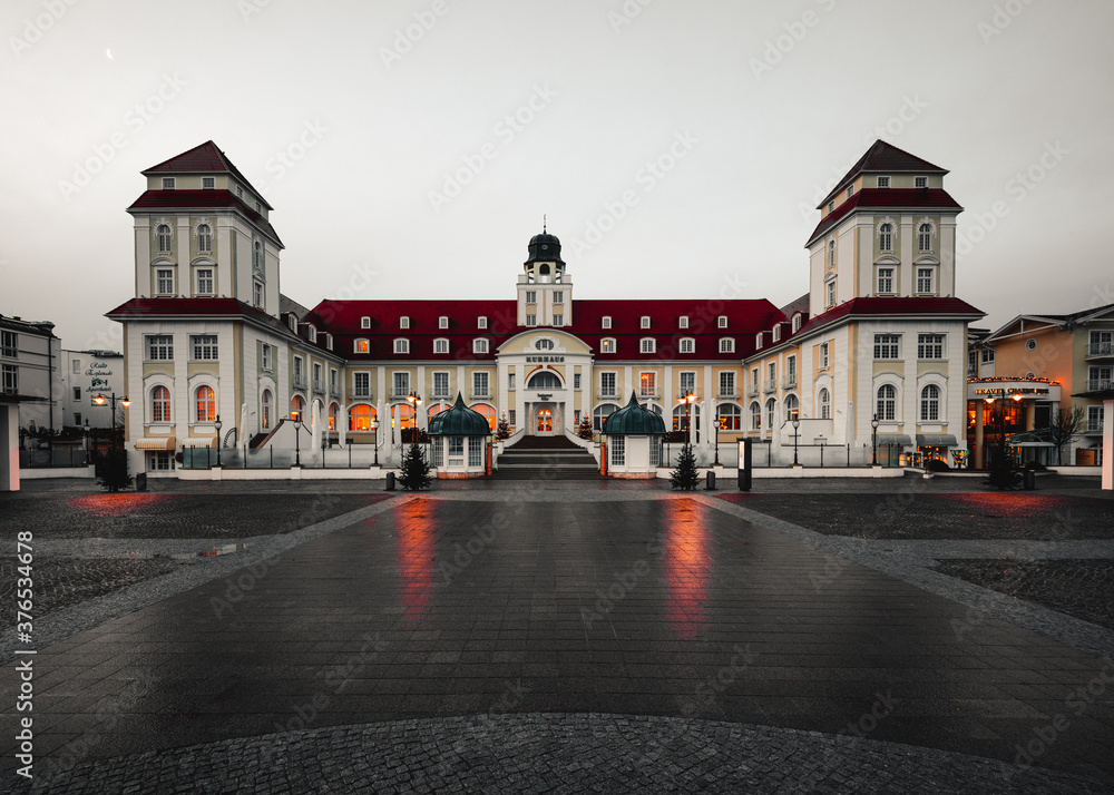 Fototapeta premium Kurhaus in Binz
