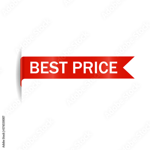 Best Price Red Vector Icon Design
