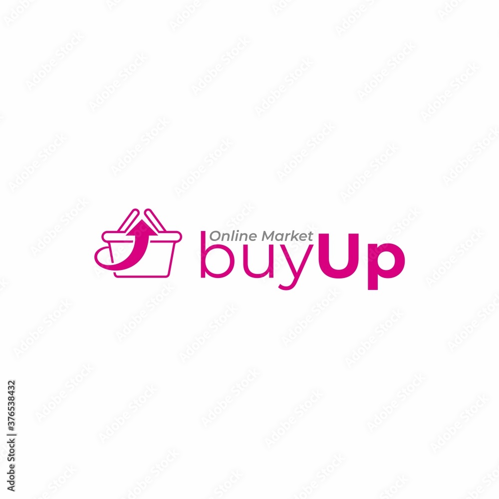 Shopping logo template, Online market logo, Shopping basket icon vector design, Store logotype Shopping logo template, Online market logo, Shopping basket icon vector design, Store logotype