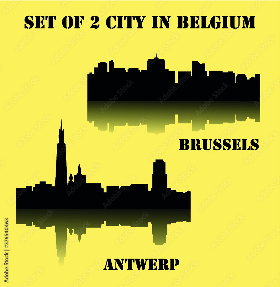 Fototapeta premium Antwerp, Brussels, Belgium ( Anvers, Bruxelles, Belgique)