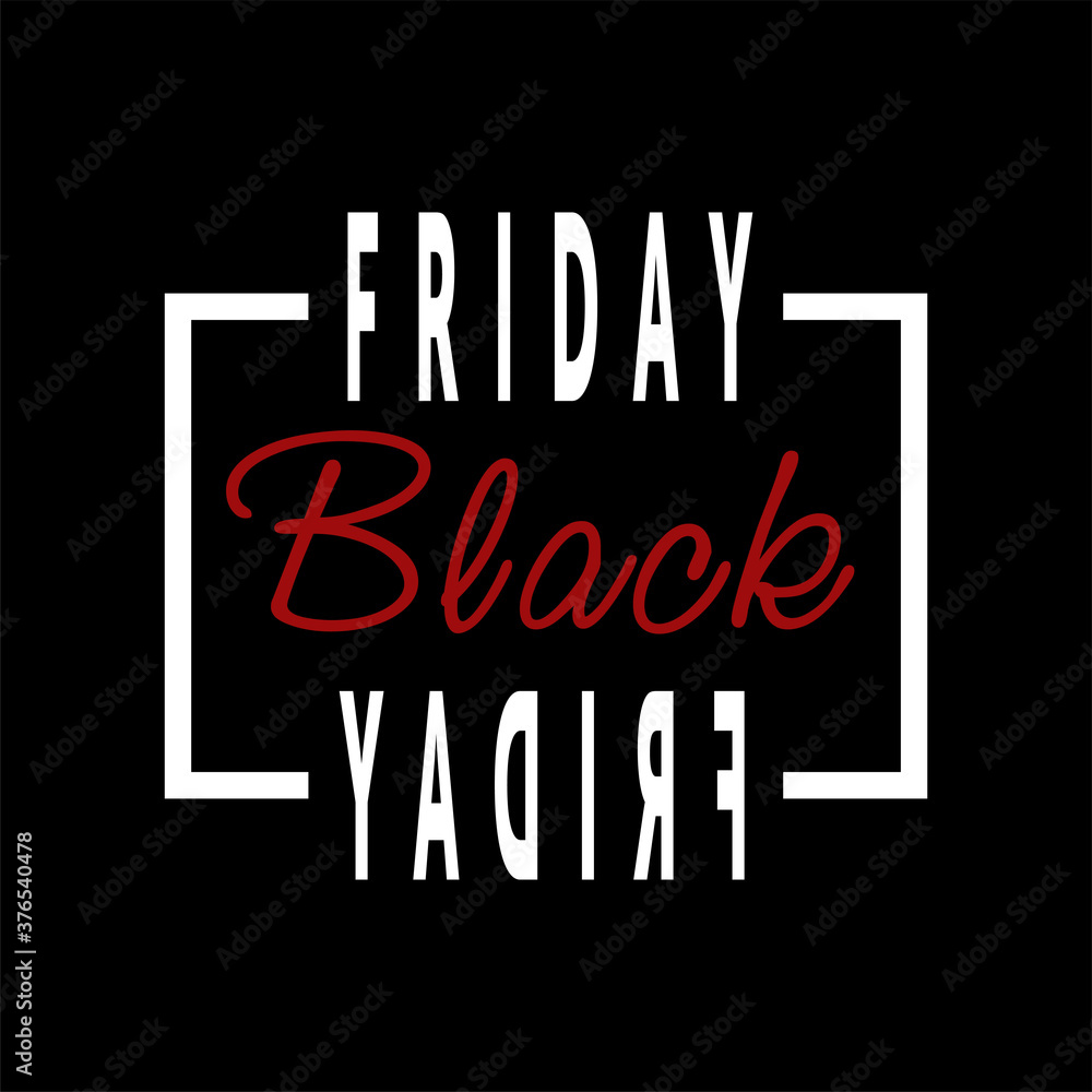 Obraz premium Black Friday sale tag. Black friday design, sale, discount, advertising, marketing price.