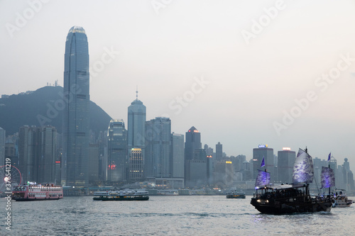 Photography Skyline von Hongkong