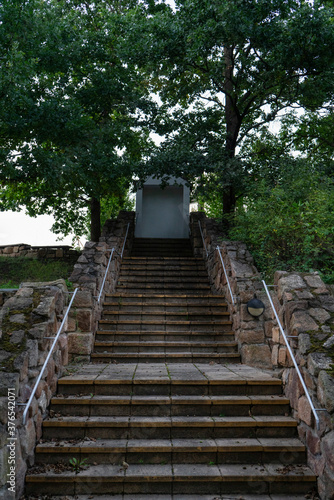 Fototapeta Naklejka Na Ścianę i Meble -  new stone stairway to heaven 