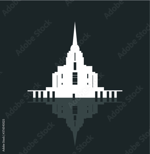 Mormon temple, Idaho