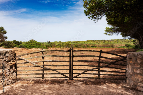 typical old menorcan pasture gate
 photo