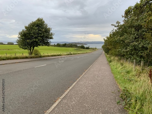 road in the countryside