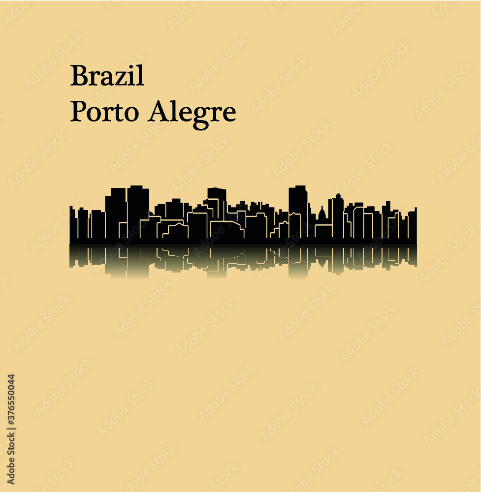 Fototapeta premium Porto Alegre, Brazil