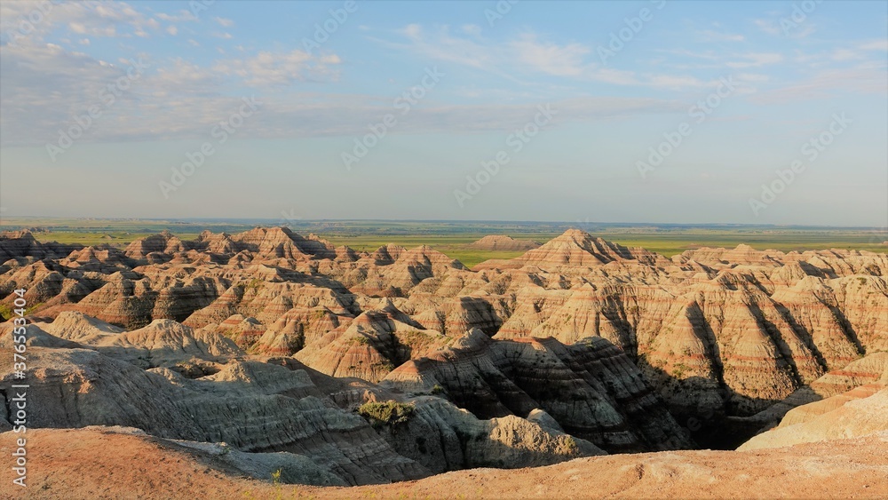 Beautiful view of the Badlands