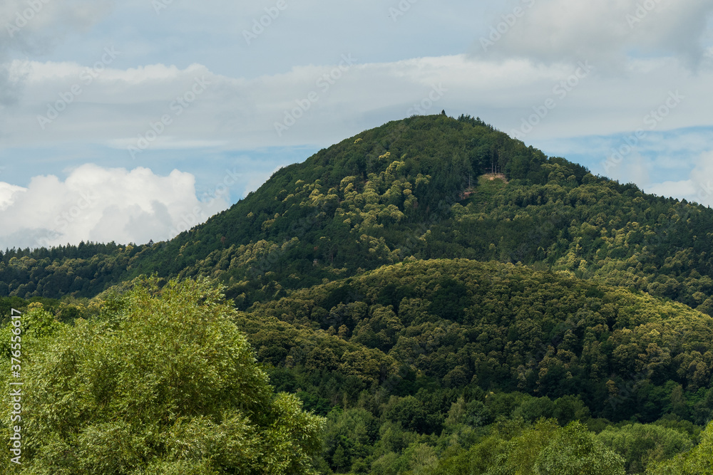 beautiful landscape in the Southwest Palatinate (südwestpfalz) mountains