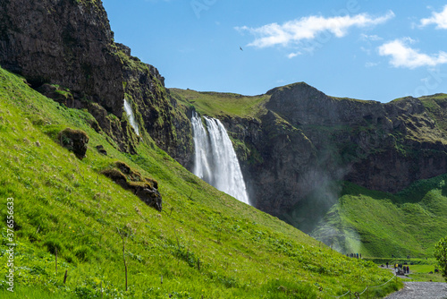 Svartifoss waterfall in Iceland
