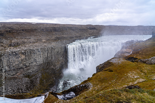 Dettifoss waterfall in iceland