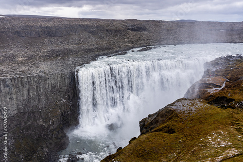 Dettifoss waterfall in iceland