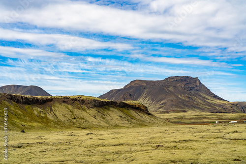 Picturesque country side in Iceland 