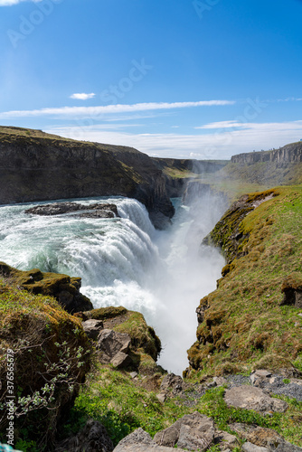 Gullfoss waterfall in scenic Iceland  © Red 11 Media