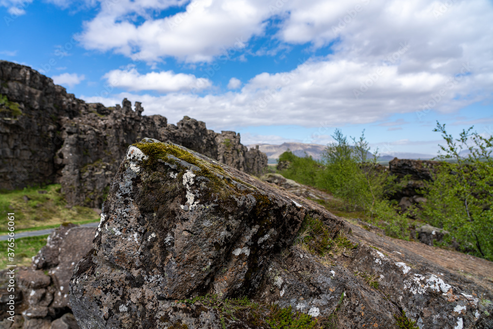 Picturesque country side in Iceland
