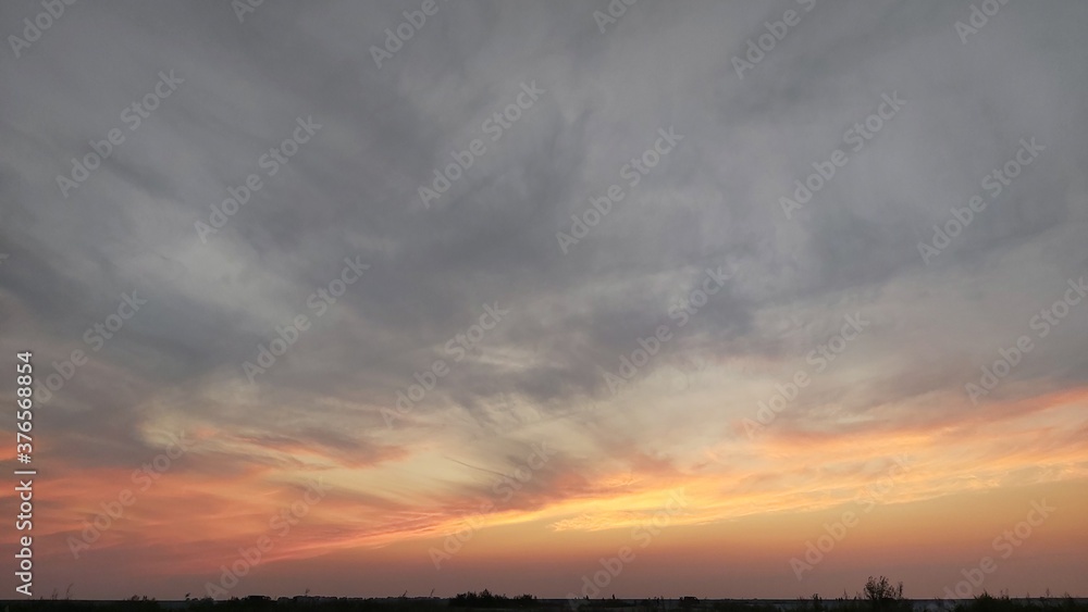 Obraz premium time lapse sunset