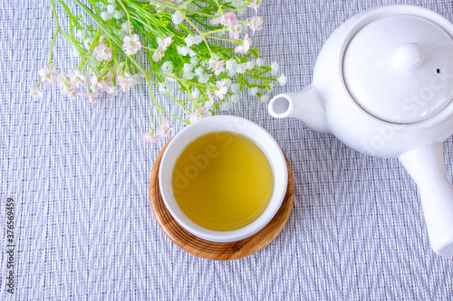 湯飲み茶わんと急須