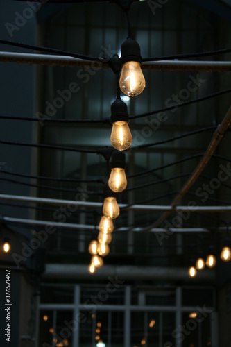 lamp in the night