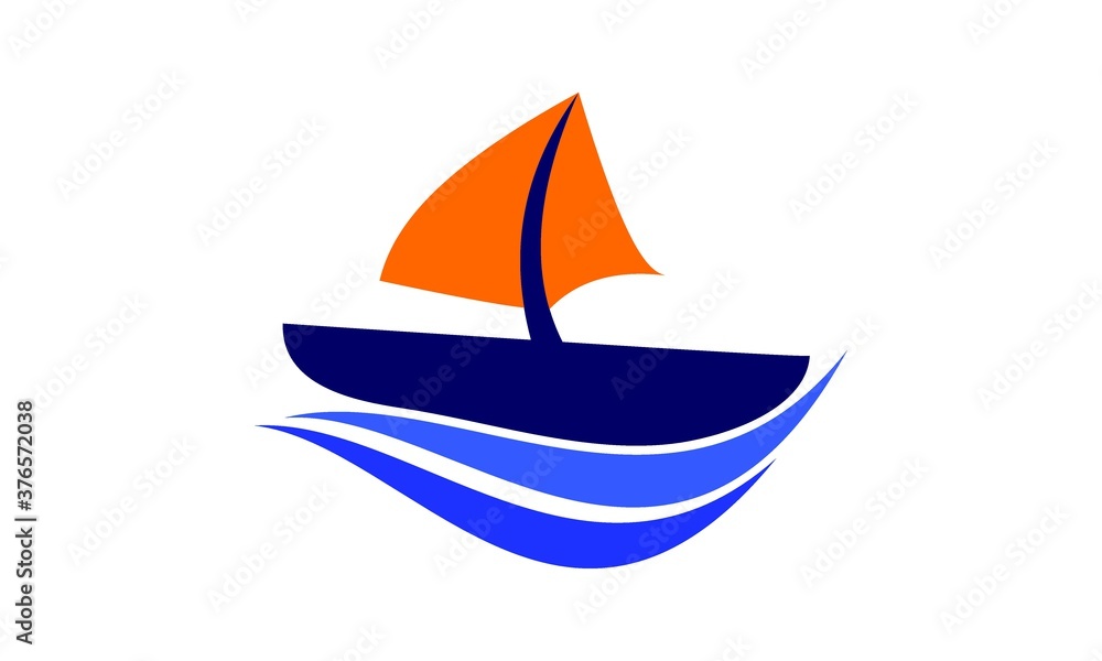 Fototapeta premium boat vector