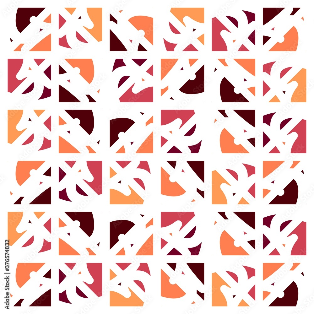 Beautiful of Colorful Arrow, Repeated, Abstract, Illustrator Pattern Wallpaper. Image for Printing on Paper, Wallpaper or Background, Covers, Fabrics