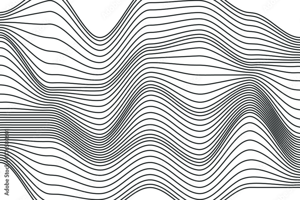 Wave Lines Pattern Abstract Background. Wave Lines Pattern Abstract Background.