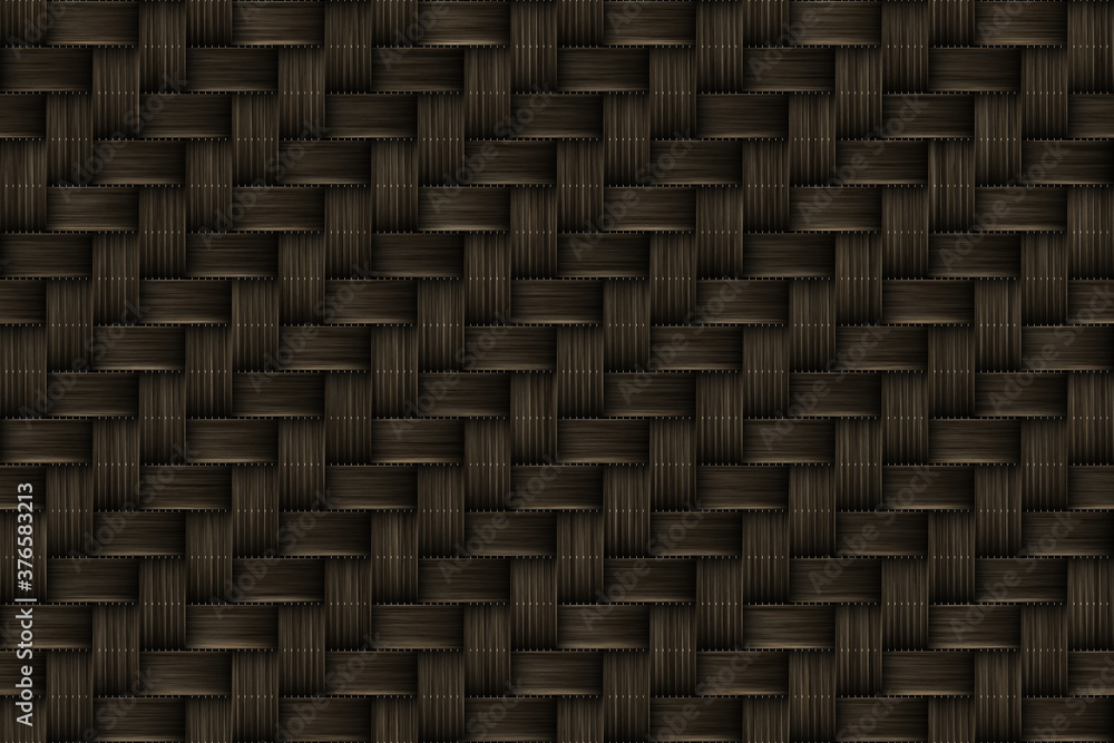 Brown basket weave seamless background. Classic cross woven texture decorative pattern. Natural wicker bamboo effect Brown basket weave seamless background. Classic cross woven texture decorative pattern. Natural wicker bamboo effect